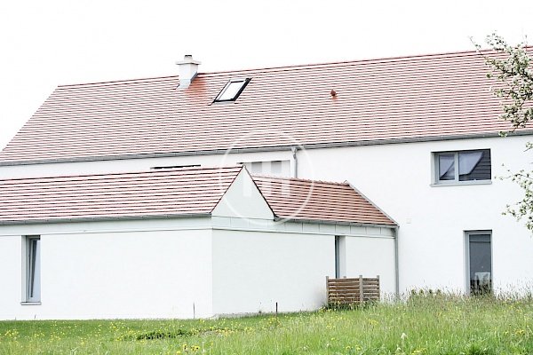 Hofhaus in ländlicher Umgebung